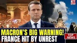 France Riots Escalate: Tear Gas, Looting and Clashes Follow Mass Anti-Government Rallies | ET Now