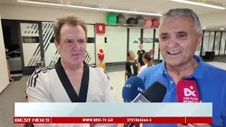 Σημαντική διάκριση για τον Νίκο Κανέλλο στο Άργος | Απονομή 8ου dan από τον Τζίμη Παναγιωτόπουλο