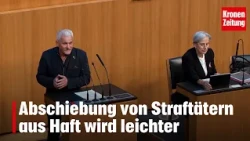 Deportation of Criminals from Prison to Become Easier: FPÖ Opposes | krone.tv NEWS