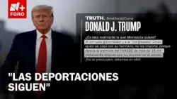 Trump defiende deportaciones en Minnesota y arremete contra autoridades locales - Las Noticias