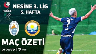 Pazarspor vs. Küçükçekmece Sinop Spor | Nesine 3rd League Week 5 Match Highlights