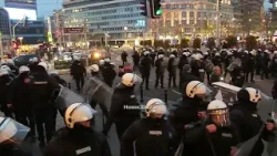 Protest ispred rektorata