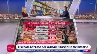Στο 3,8% ο πληθωρισμός τον Αύγουστο – Ανησυχία για ντόμινο ανατιμήσεων -  Ν. Φιλιππίδης αναλύει