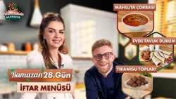 Pelin ve Tahsin Mutfakta 28. Bölüm | Mahluta Çorbası, Evde Tavuk Kebap Dürüm ve Tiramisu Topları!