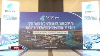 Nouvel Aéroport de Biidley : table ronde sur l’avancement du projet et mobilisation des partenaires.