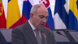 Նիկոլ Փաշինյանը Եվրոպական խորհրդարանում հանդես է գալիս ելույթով