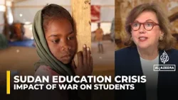 Fighting between Sudan's army, RSF forced more than 13 million children out of school