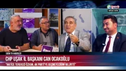 CHP UŞAK PROVINCIAL CHAIR CAN OCAKOĞLU: "HATİCE TEREKECİ ÖZKAN STATED THAT SHE WILL NOT JOIN THE ...