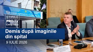 PRO TV News (8:00 PM) | FIRED AFTER HOSPITAL FOOTAGE | Moldova