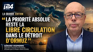 🎙️ Gérard Vespierre: "The absolute priority remains freedom of navigation in the Strait of Hormuz"