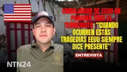 US Ambassador to Panama after the earthquake: "When these tragedies occur, the US is there to help"