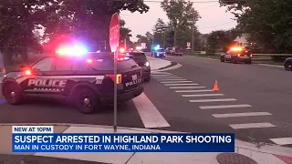 Suspect in Highland Park shooting arrested in Indiana, officials say