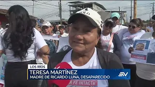Marchas por desaparecidos en Guayas y Los Ríos | Televistazo | Ecuavisa