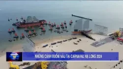 Những cánh buồm nâu tại Carnaval Hạ Long 2024