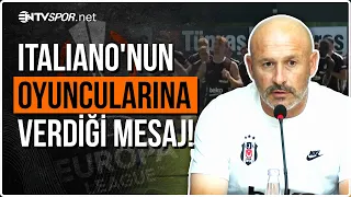 European Warning to Beşiktaş from Vincenzo Italiano: 'Never Take a Match Lightly in Your Heads!' ...