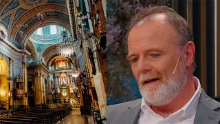 The incredible passion Luis Machín had for religion before he started acting
