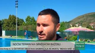 Gradski bazen u Novom Pazaru spreman za tropske vrućine, uveden i noćni termin