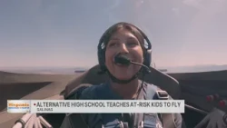 Alternative high school teaches at-risk kids to fly