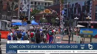 Comic-Con to remain in San Diego through 2030