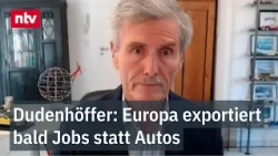 Die Verbrennerproduktion könnte zur Sackgasse werden, prognostiziert Auto-Experte Dudenhöffer | ntv