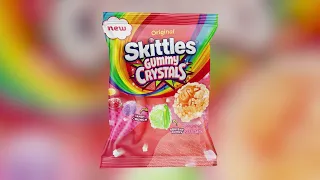 Skittles introduces Gummy Crystals