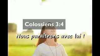 Colossians 3:4 - We Will Appear With Him! - VERSE OF THE DAY - Prophet Elisée Kouakou