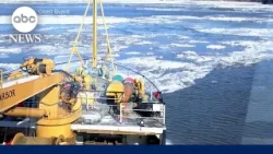 US Coast Guard deploys ice breaking ships in New York City amid Arctic blast