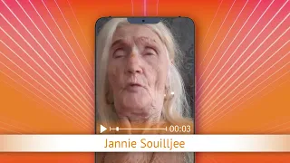 TV Oranje app video message - Jannie Souilljee