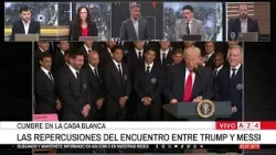 ? LAS REPERCUSIONES DEL ENCUENTRO ENTRE TRUMP Y MESSI