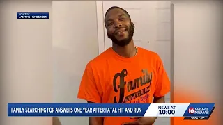 Family searching for answers one year after a fatal hit and run accident in Jackson