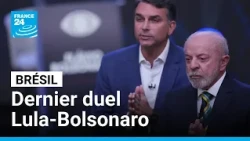 Brésil : Lula et Bolsonaro s’affrontent dans un ultime débat tendu à la veille du scrutin