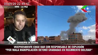 VICE PRESIDENT DEMANDS ACCOUNTABILITY FOR EXPLOSION: "MISHANDLING TRIGGERED GRENADE DETONATION"