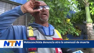02 Motorcycle taxi driver reports another threatened to kill him