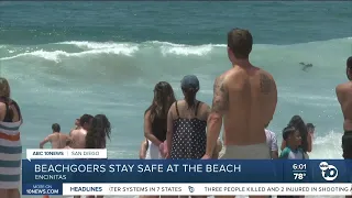 Encinitas beach sees over 1,000 water rescues in July amid big swells and high surf