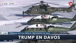 ? AHORA - DAVOS | EXPECTATIVA MUNDIAL: Trump aterrizó en medio de fuertes tensiones geopolíticas