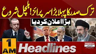 Turkey’s President Makes a Major Announcement! | Regional Chaos Erupts | 01 AM Headlines