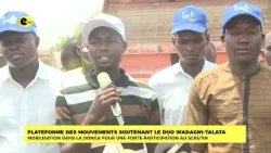 Plateforme des mouvements soutenant le duo WADAGNI-TALATA
