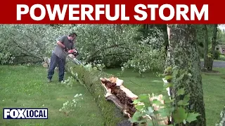 Thursday storms bring down trees, knock down power lines in South Jersey