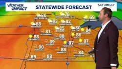 WEATHER: Near record heat this weekend
