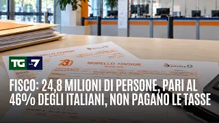 Tasse, chi paga davvero in Italia? 34 milioni versano l’Irpef, il 46% no