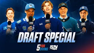 Inside the 2026 NHL Draft: Exclusive Player Interviews | 5 For Diving