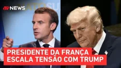 Macron diz que Europa deve se preparar para novos confrontos com EUA | TEMPO REAL