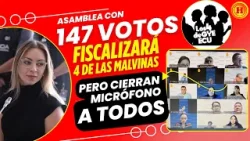 ¡ESCÁNDALO NACIONAL! 147 votos pero NI UN MINUTO para debatir la verdad de Las Malvinas
