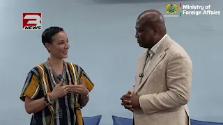 Ablakwa Arrives in Jamaica Ahead of Mahama's Historic State Visit