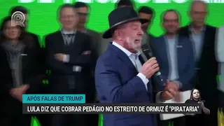 Lula calls Trump's proposal for the Strait of Hormuz "piracy"
