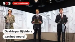 'We willen een daadkrachtig kabinet dat vier jaar zit' 'We willen een daadkrachtig kabinet dat vier jaar zit'