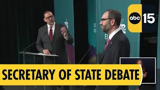 Arizona Secretary of State Candidates Debate Ahead of November Election