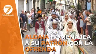 Aldaia successfully celebrates the Offering to the Christ of the Needy