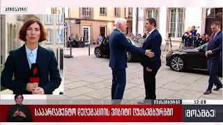 საპარლამენტო დელეგაციის ვიზიტი ლუქსემბურგში