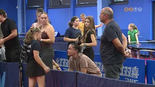 Nyáron sem pihentek a SZAK-Sportiskola asztaliteniszezői